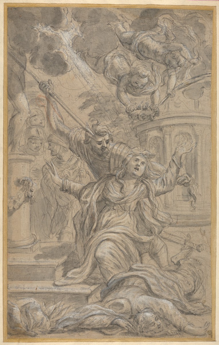 Martyrdom of Two Female Saints 16251704
