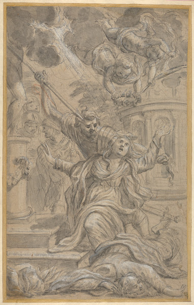 Martyrdom of Two Female Saints 16251704