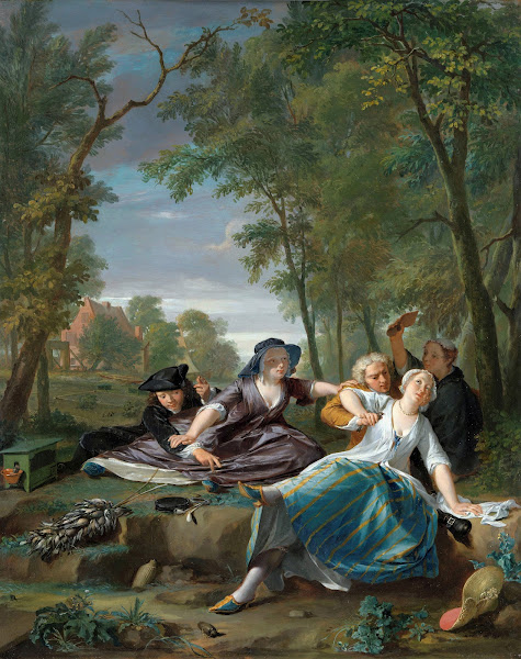 De vogelaars c 1744