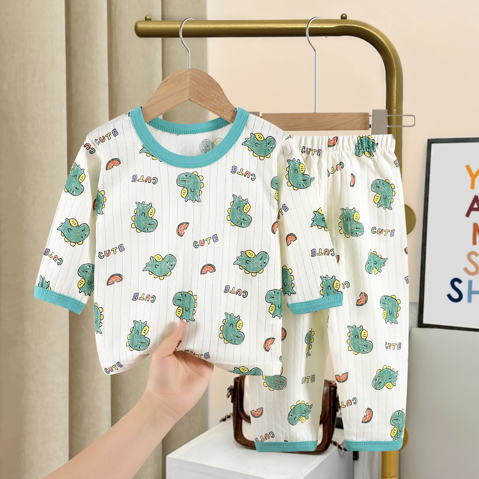 Children's Cotton Pajamas, light, for boys and girls