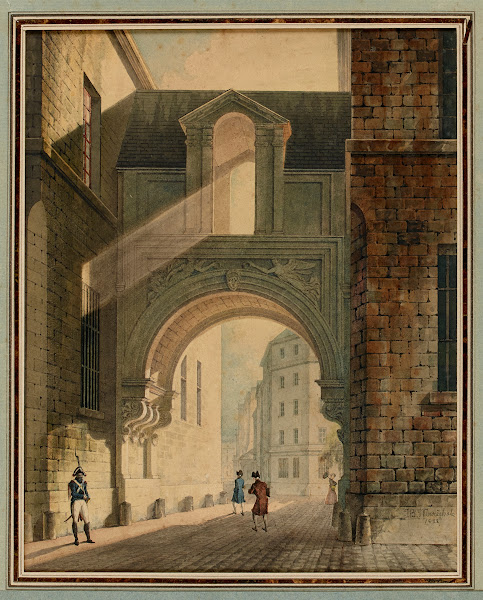 Larc dit de Nazareth sur lîle de la Cité 1828