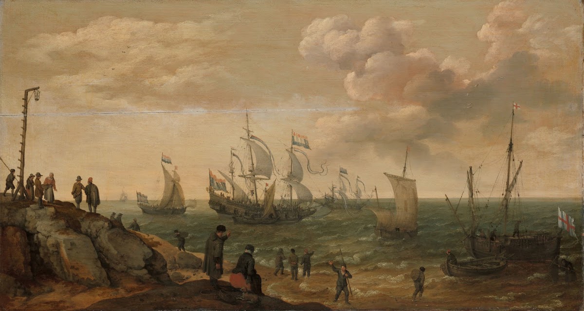 Ships along the Shore 1628