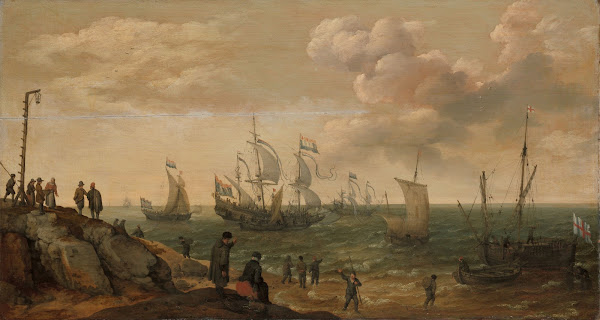 Ships along the Shore 1628
