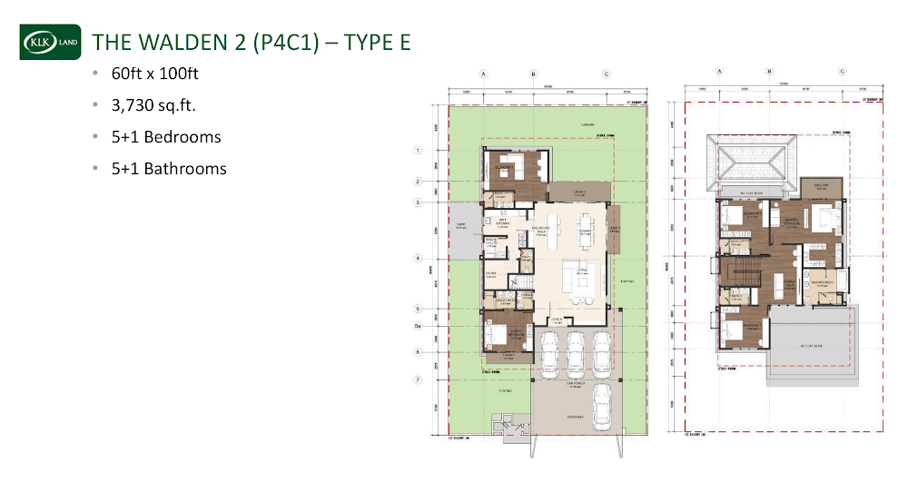 The Walden 2 (P4C1) floor plan