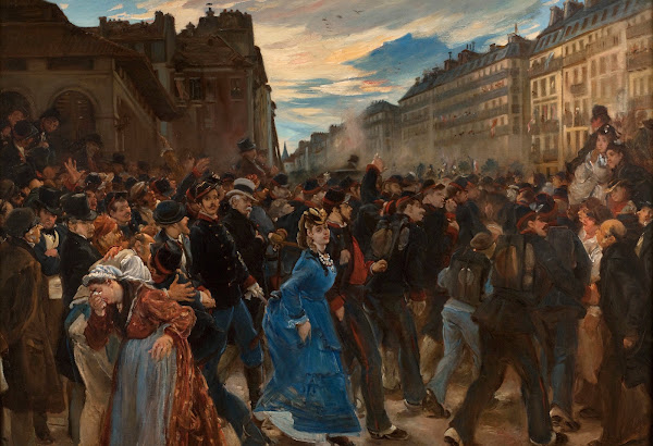 The Departure Of Mobiles In July 1870 1879