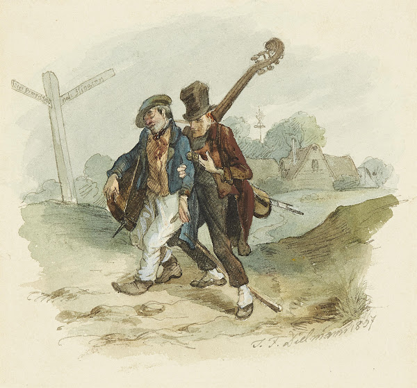 Herumziehende Musikanten 1867