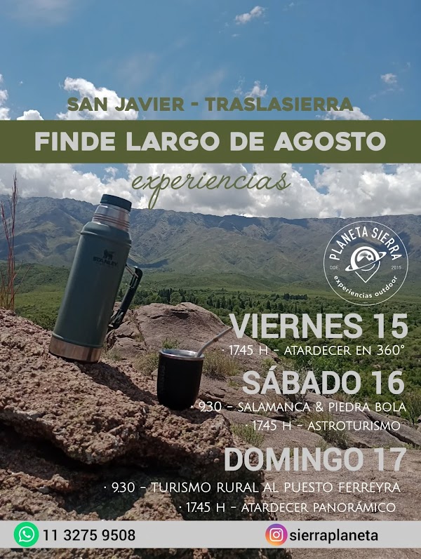 Finde Largo Agosto 🌕