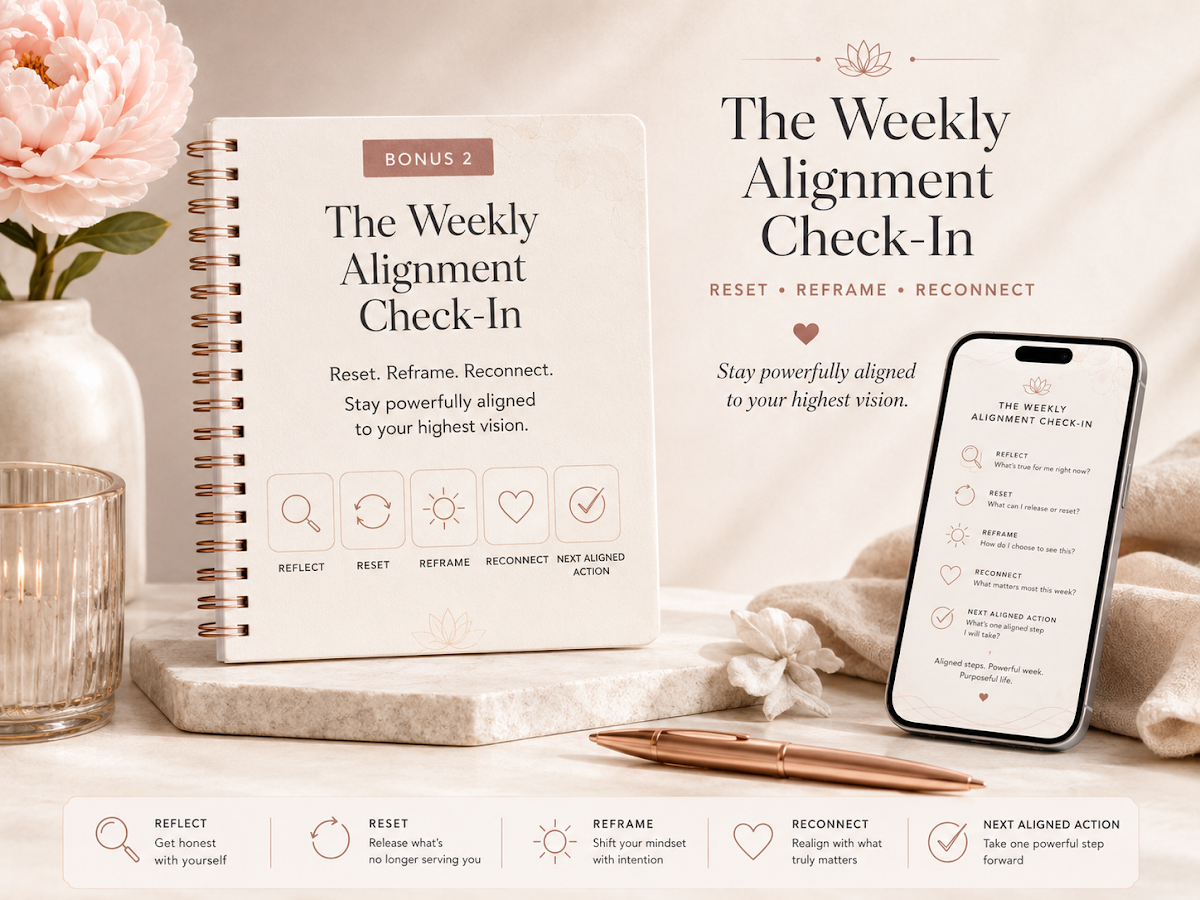 Bonus · The Weekly Alignment Check-In