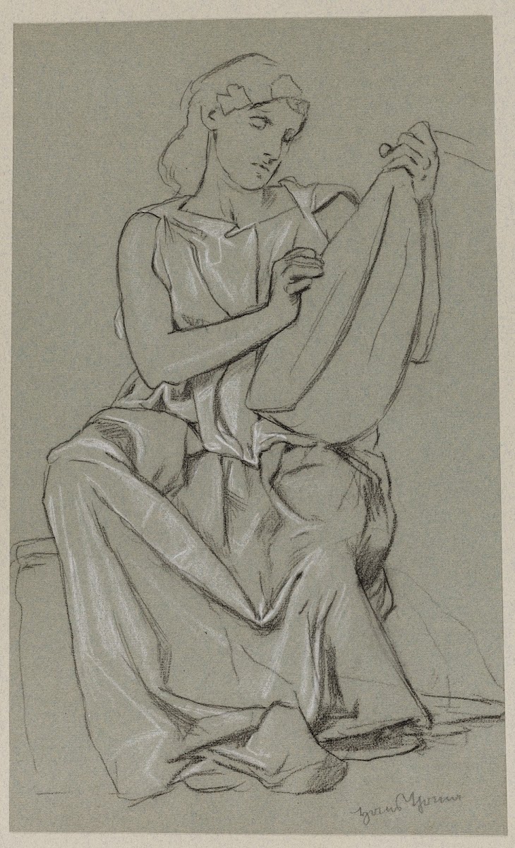 Woman Playing the Lute 1895