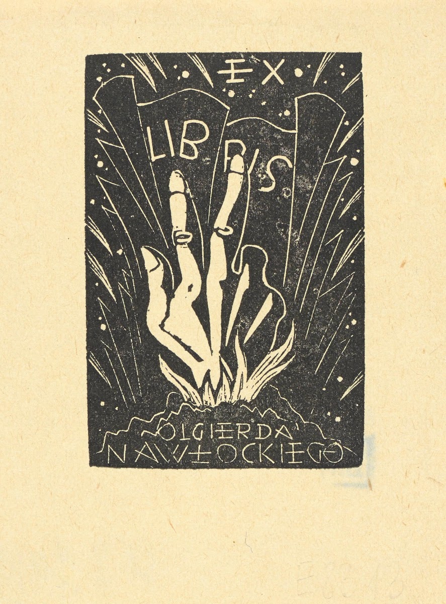 Ex libris Olgierda Nawłockiego 1943