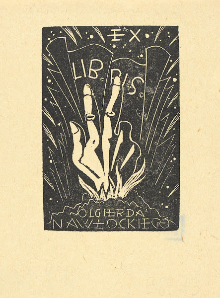 Ex libris Olgierda Nawłockiego 1943