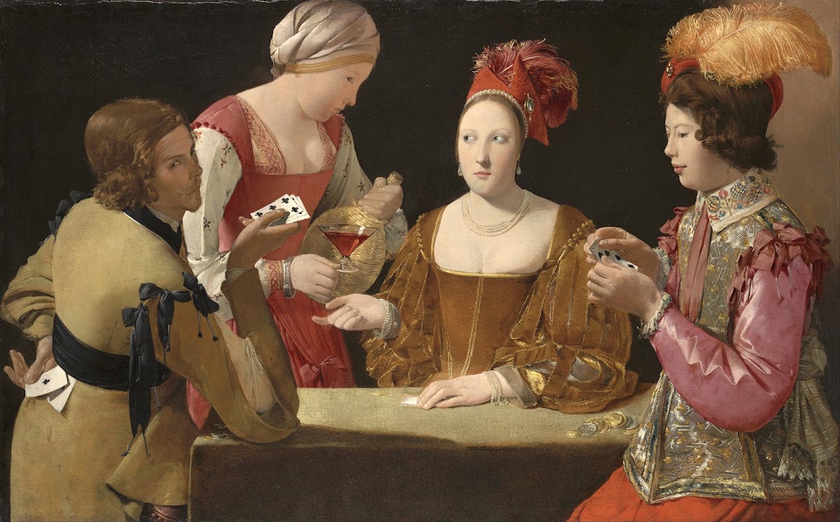 The Cheat with the Ace of Clubs c 163034