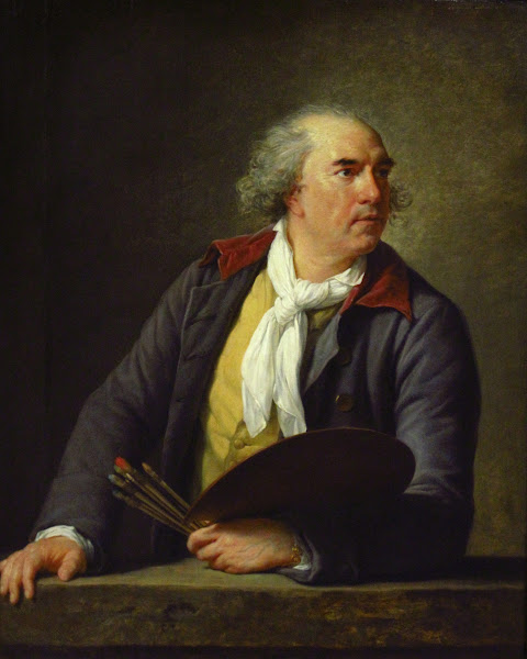 Portrait of Hubert Robert 1788