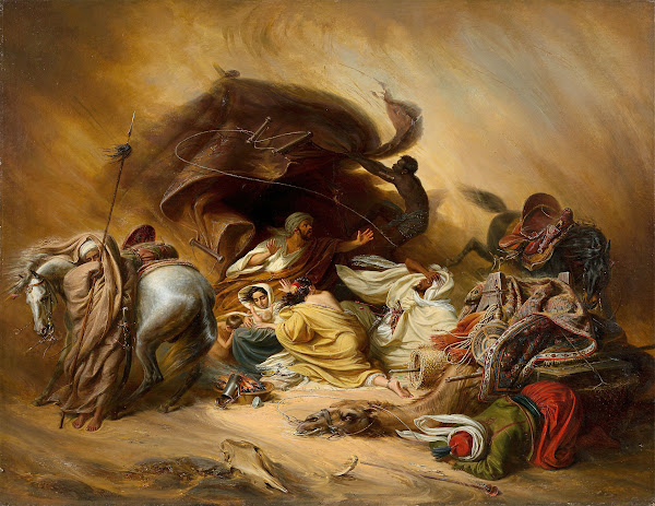 The Samum in the Desert After 1844