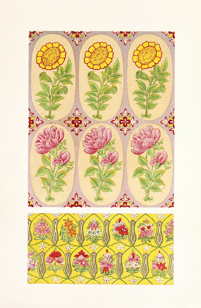 Persian Designs for Textile Fabrics 1858