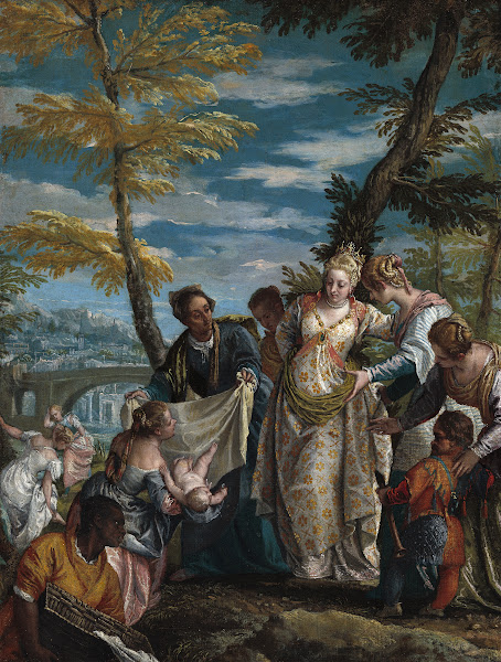 The Finding Of Moses C 1581 1582