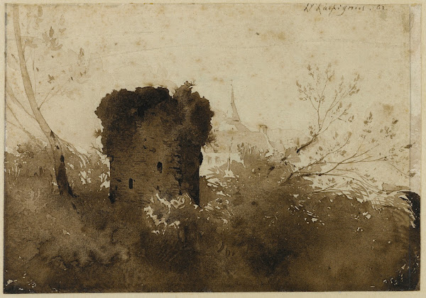 Tour en ruine 1862