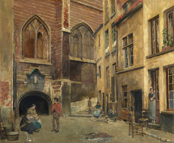 The Old Antwerp Butcher Hall 1882
