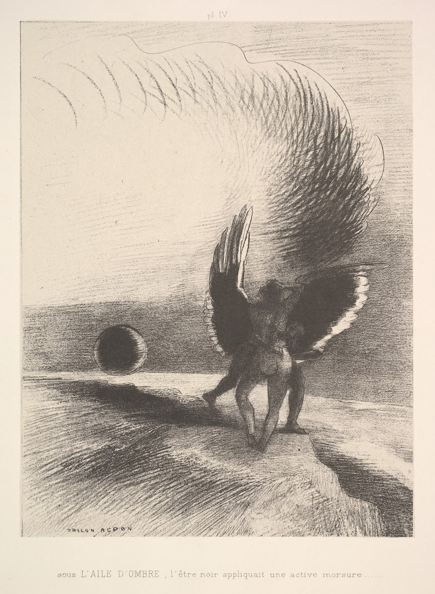In the shadow of the wing the black creature bit 1891