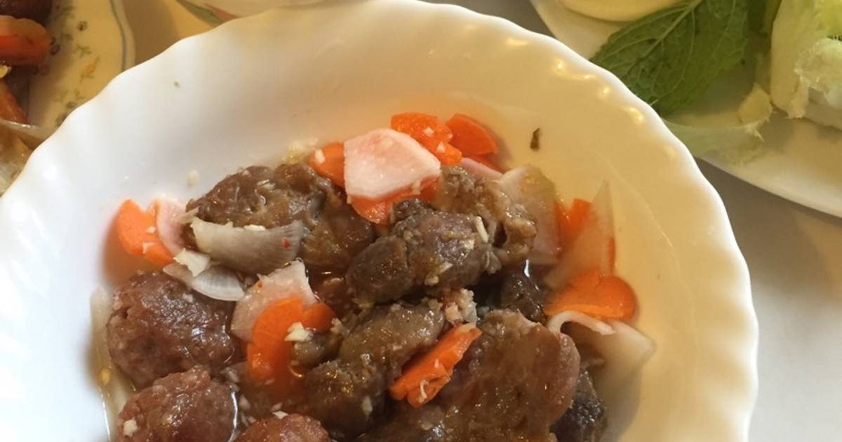 Bún thịt chả nướng