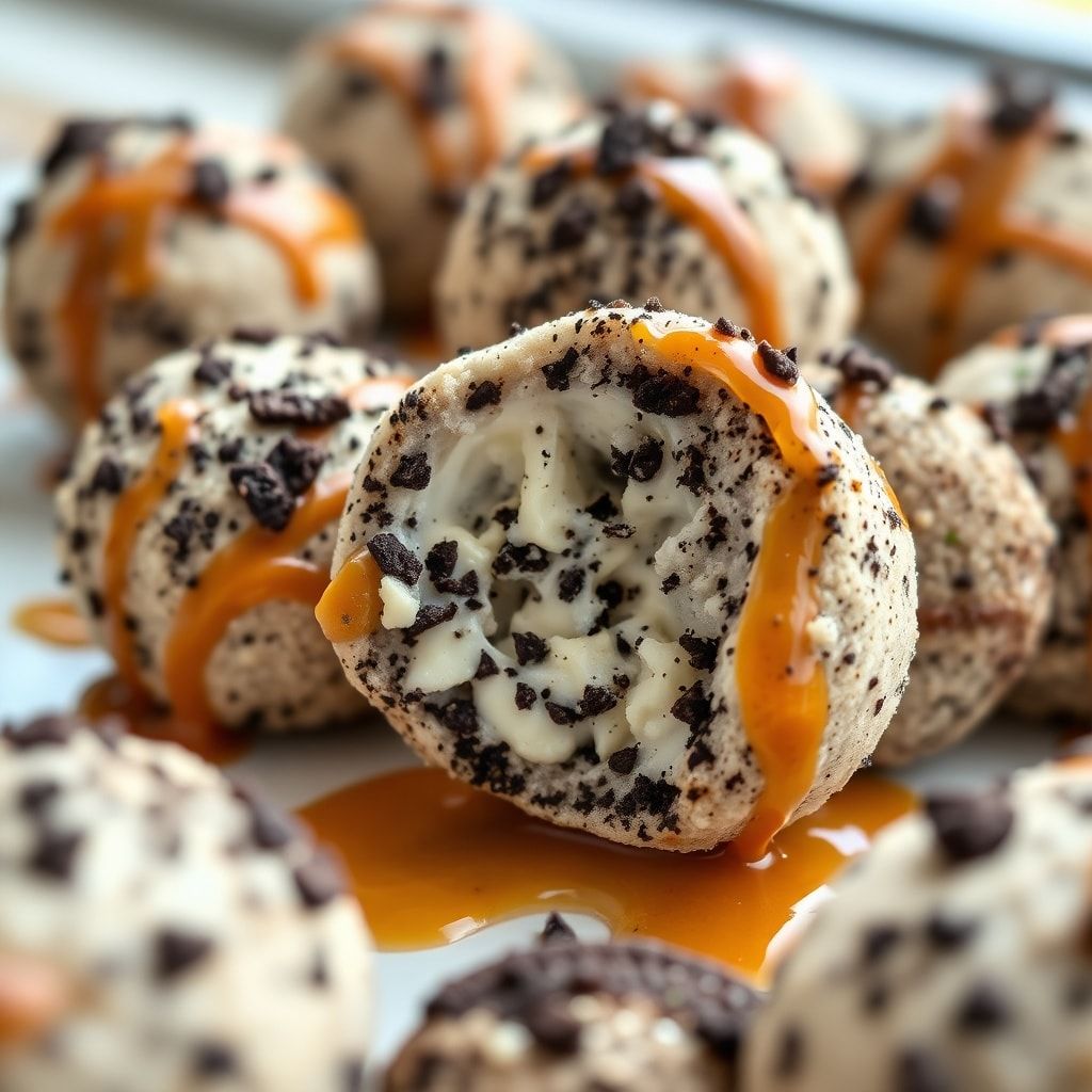 Easy No Bake Cream Cheese Oreo Protein Balls Recipe – 15-Minute Snack finished