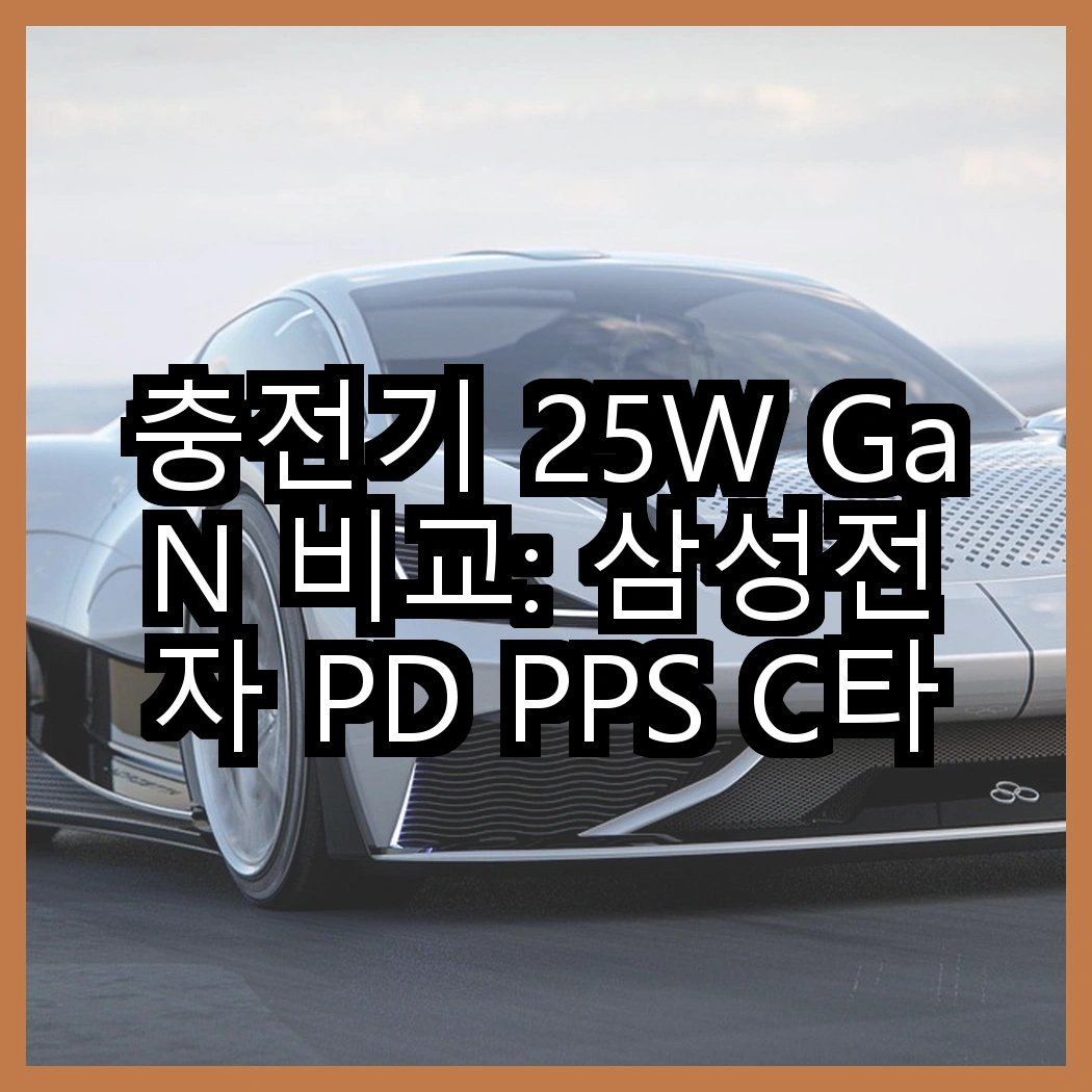 충전기 25W GaN 비교: 삼성전자 PD PPS C타입 초고속 충전기와 신지모루 듀얼포트의 선택은? 썸네일