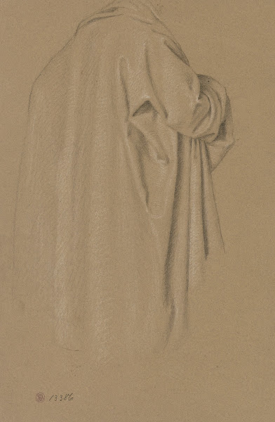 Figure wearing a coat