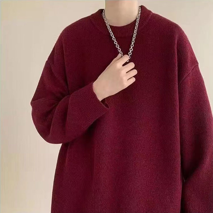 Unisex-Strickjacke, lässiger Schnitt, für Paare