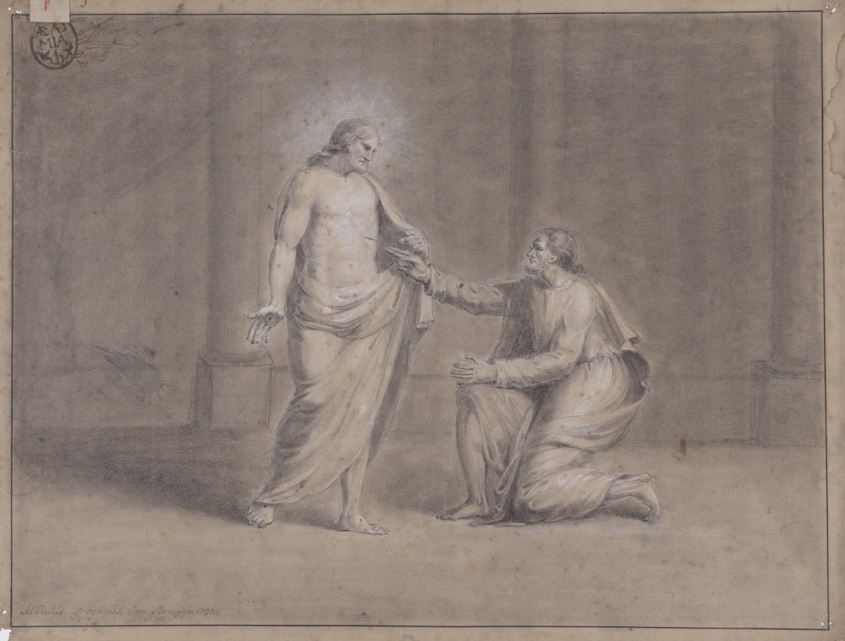Academic Composition Study The Incredulity Of Thomas 1793