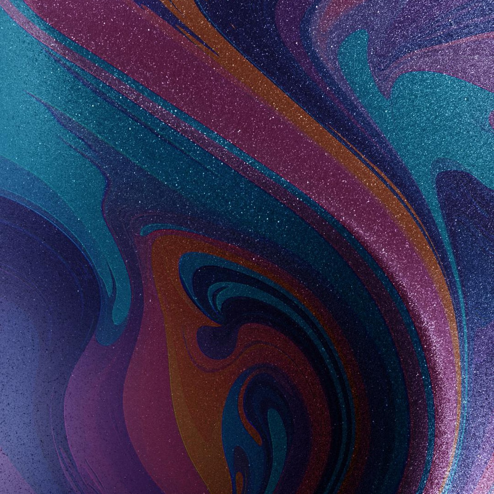 Download Swirling Metallic Abstract Pattern Full HD iPhone
