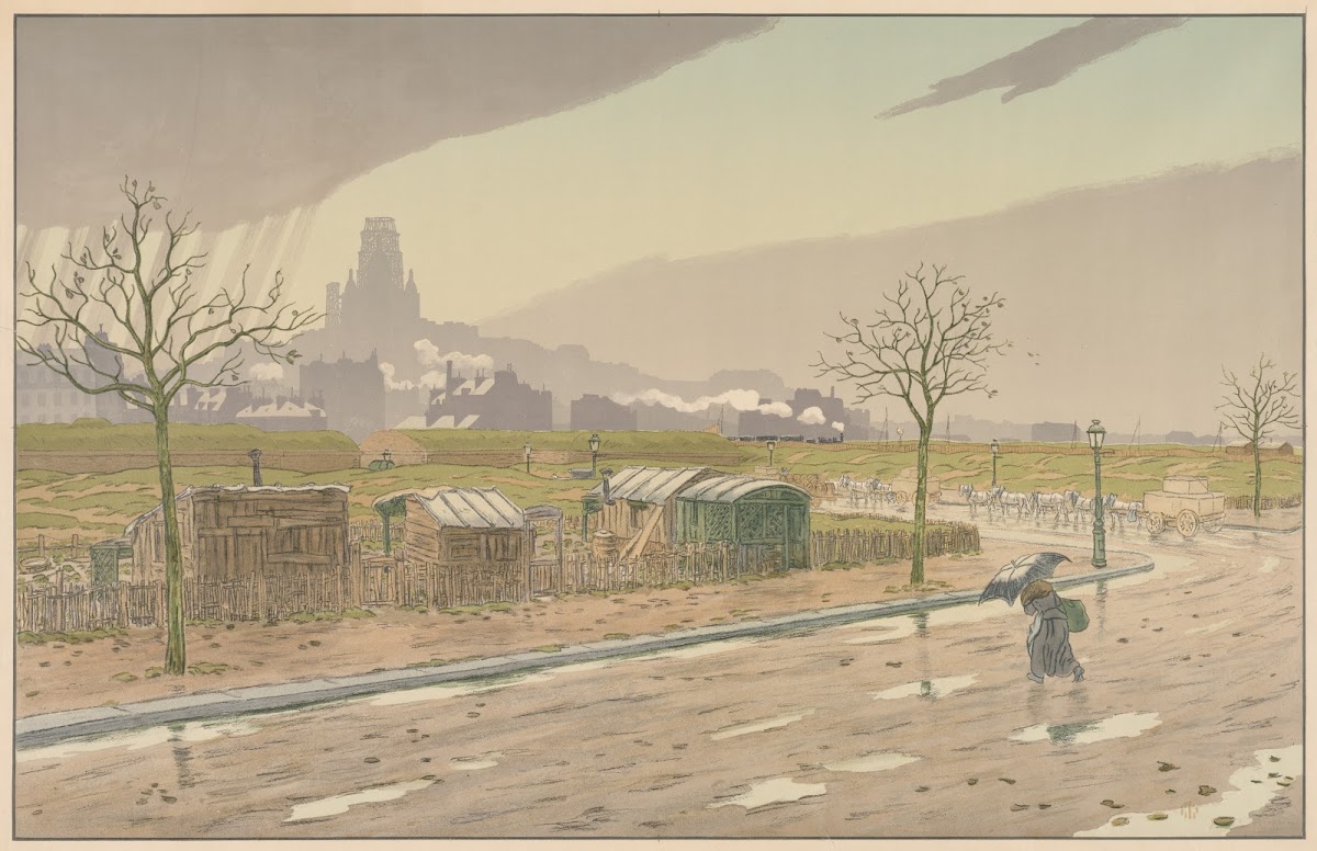 Parisian Landscapes The Fortifications 1900