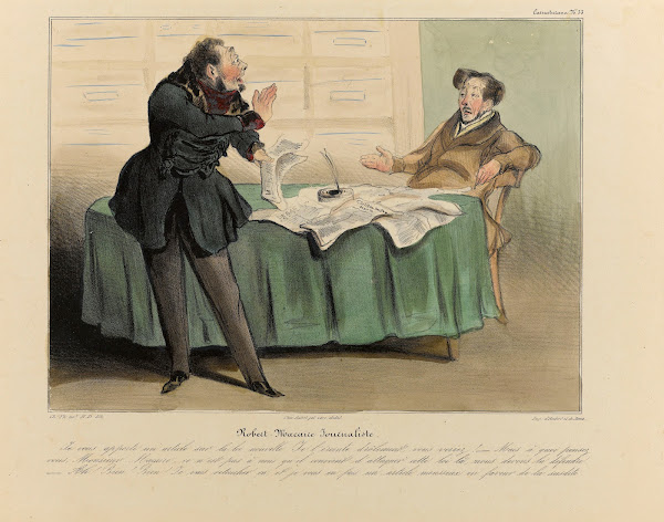 Robert Macaire journaliste 1836 1838
