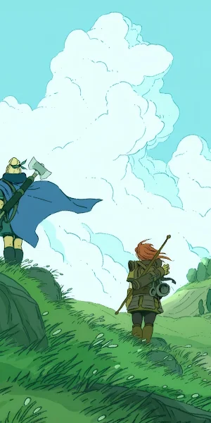 Fantasy, Adventure, Cartoon, Landscape 4K Wallpaper Background