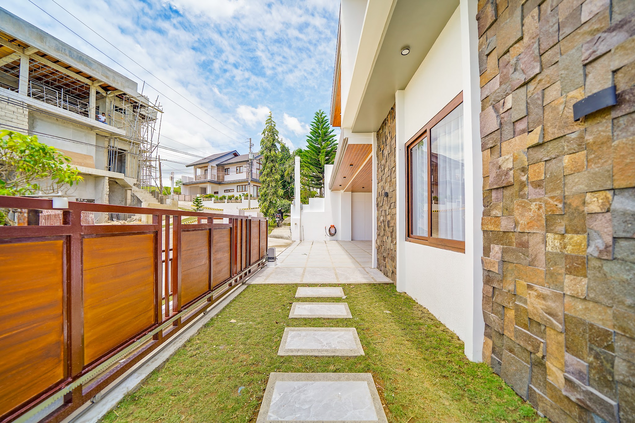 Exterior view of property