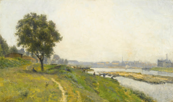 Ivry Sur Seine Le Confluent Avec La Marne circa 1876 80