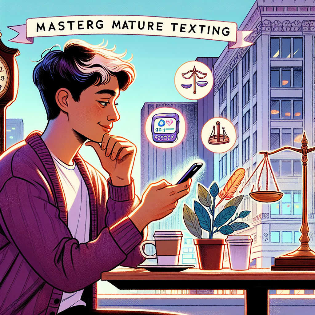 Mastering Mature Texting: Tips to Communicate Like an Adult (No Overthinking Required)