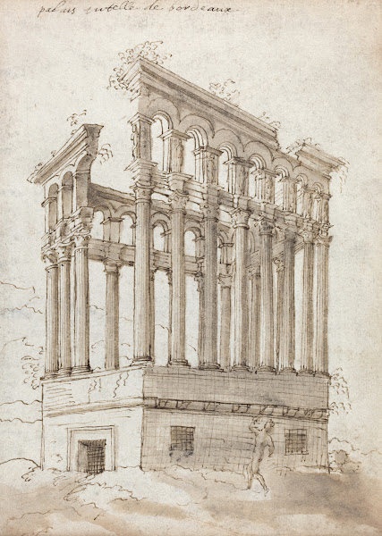 The Palais Tutelle near Bordeaux