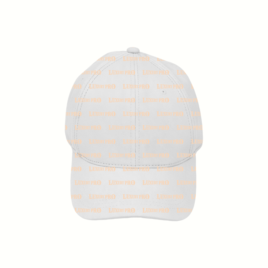 3D Adult Baseball Cap - Unlined, 6-Pore, Unrealistic Stitching
