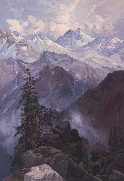 Summit of the Sierras Nevada 1875