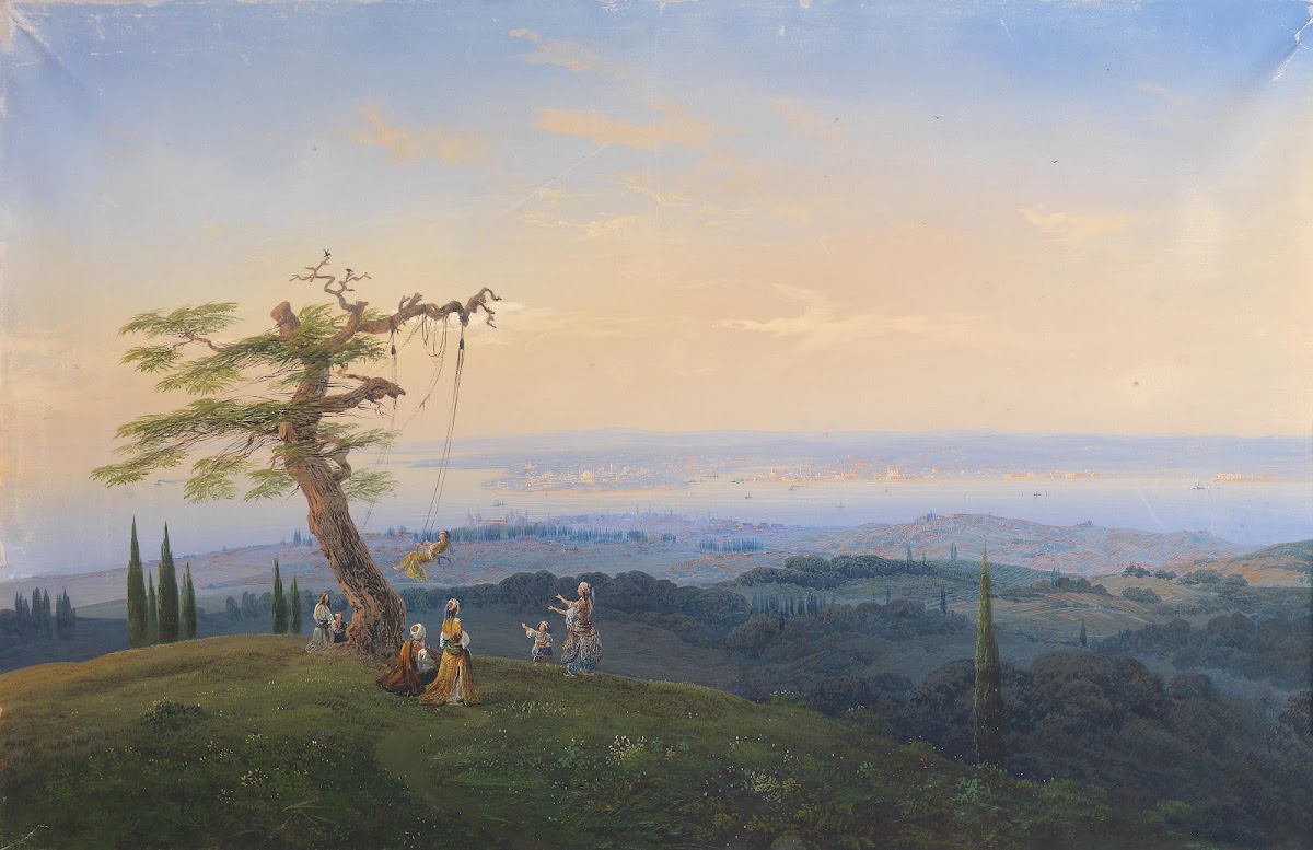 Abendliches Vergnügen vor den Toren Konstantinopels