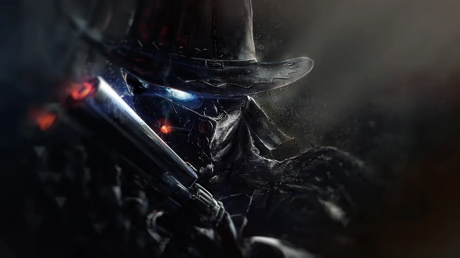 Digital Art, Artwork, Futuristic, Fantasy Art, Cowboys 4K Desktop Wallpaper Background (3840x2160) Free Download
