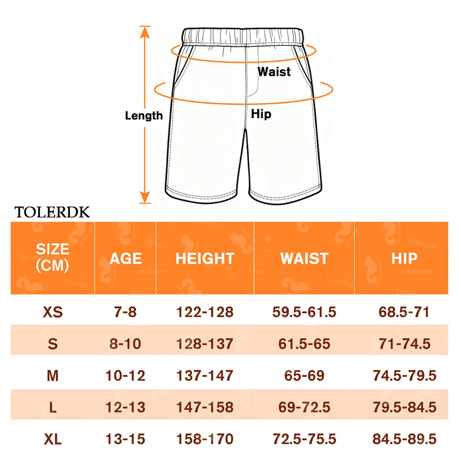 AOP TOL Kids shorts 2