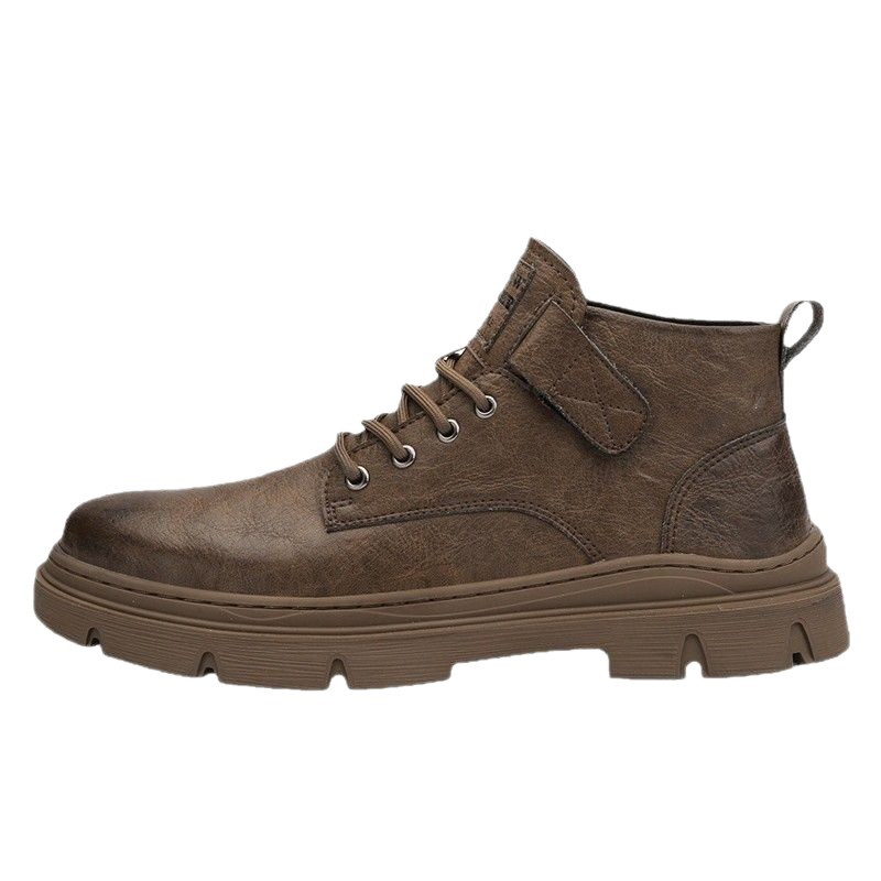 Insulated retro boots, non-slip