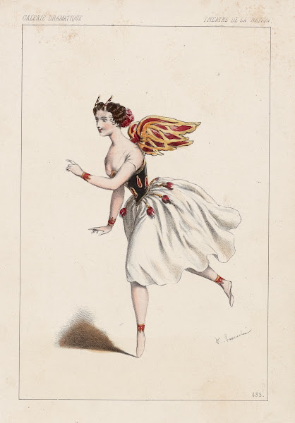 Melle Cerrito dans Le violon du diable 1849