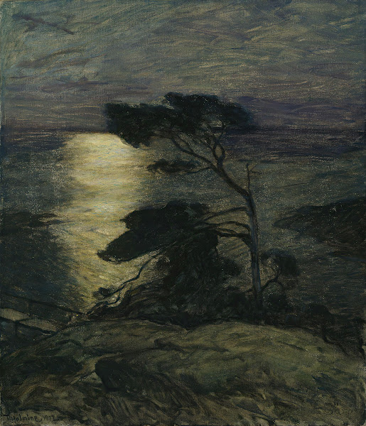 Pine Tree on the Coast in Moonlight 1902