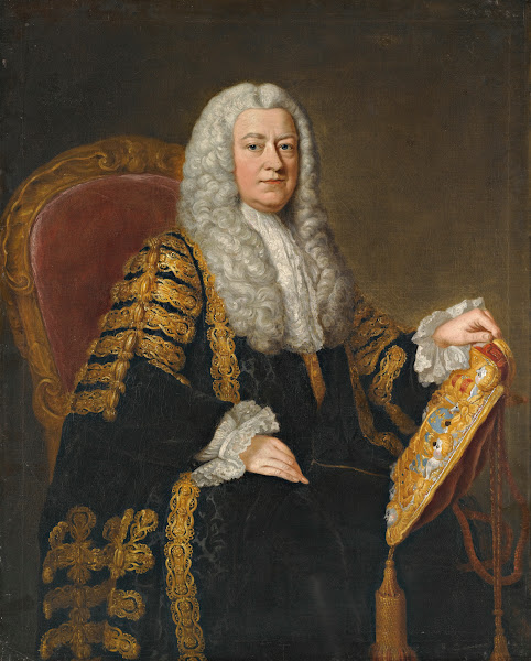 Portrait Of Philip Yorke 1st Earl of Hardwicke 1690 1764