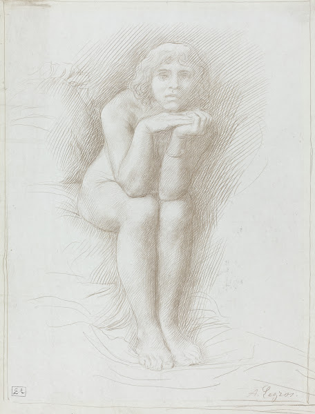 Nude Model Seated