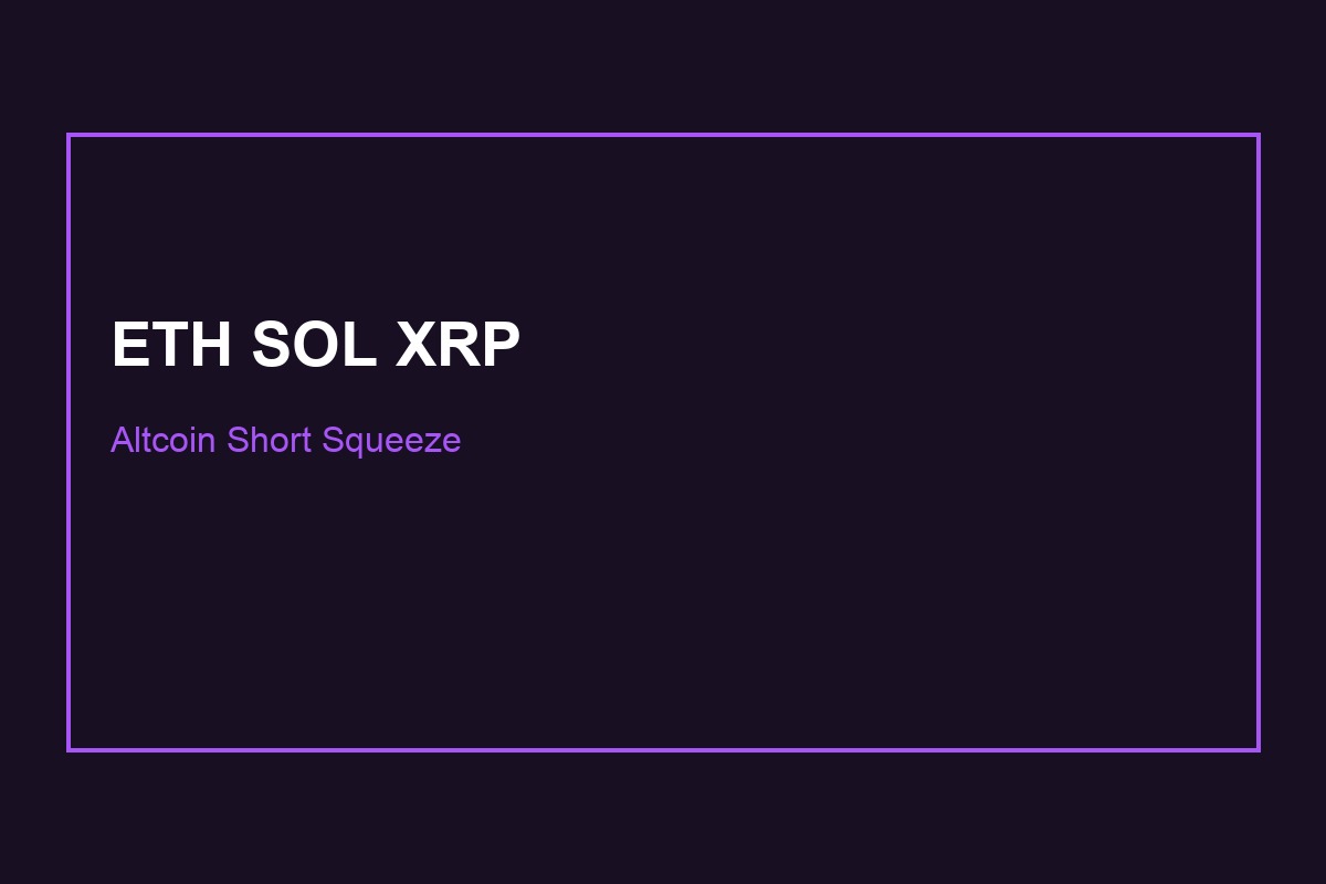 이더리움 솔라나 XRP 알트코인