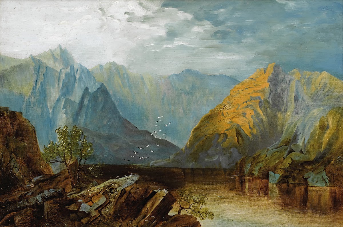 Along Weber River Utah 1871