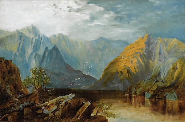 Along Weber River Utah 1871